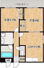 イルプリモ桜川の間取り画像