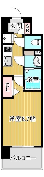 レオンコンフォート都島の間取り画像