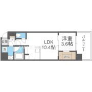 ブエナビスタ難波タワーの間取り画像