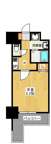 SWISS難波西の間取り画像