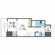 セレニテ桜川駅前プリエの間取り画像