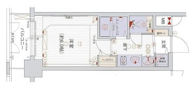 プレサンス東本町Vol.2の間取り画像