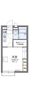 レオパレス東菜畑IIの間取り画像