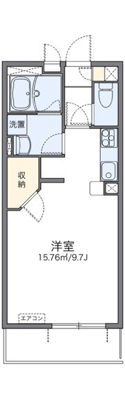 レオネクストエムティ逢坂IIの間取り画像