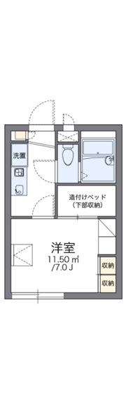 レオパレスNステージの間取り画像