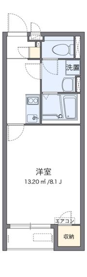クレイノヴィオーラの間取り画像
