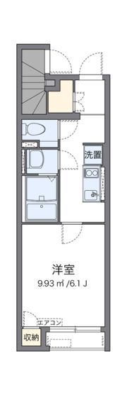 クレイノ聡の間取り画像