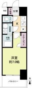 ライジングメゾン新大阪サウスの間取り画像