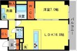 BRAVI南堀江の間取り画像