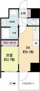 セレニテ新大阪グランデ ミリューの間取り画像