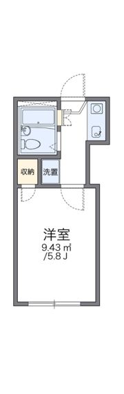 レオパレス美國の間取り画像