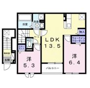 ヴェルデ ルーチェの間取り画像