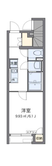 クレイノ聡の間取り画像