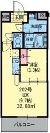 HCレジデンスの間取り画像