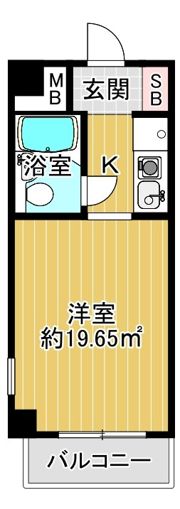 センターハイム大宮の間取り画像