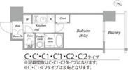 エステムコート大阪WESTIIの間取り画像