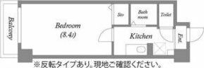 ドミール江戸堀の間取り画像