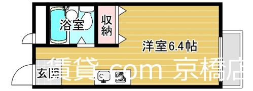 グリシーヌ壱番館の間取り画像