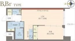 プレジオ城東の間取り画像