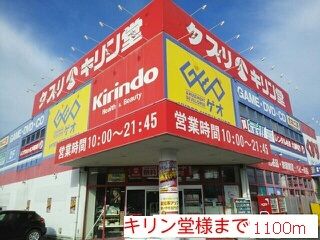 近くのキリン堂様まで1,100m(徒歩14分)