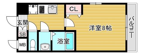 プロヴィスタ京橋ノースゲートの間取り画像