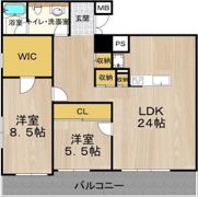 グラスホッパーの間取り画像