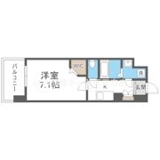 ミラージュパレス難波幸町の間取り画像