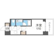 リヴェント難波ウエストの間取り画像