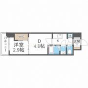 セレニテ難波グランデシュッドの間取り画像