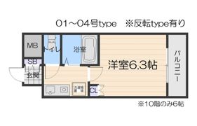 VERGER ZENSHINの間取り画像