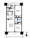 プレサンスロジェ桜川の間取り画像