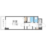 エスリードコート難波ウエストの間取り画像