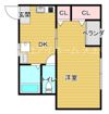 エバー西田辺の間取り画像