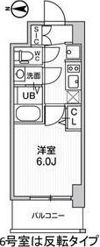 gm難波ウエストD.C.の間取り画像