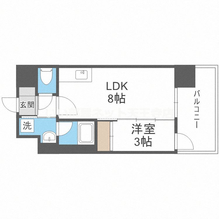 近くのファミリーマート 西成松店まで34m（徒歩1分）