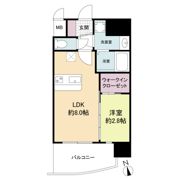セレニテ難波ミラク弐番館の間取り画像
