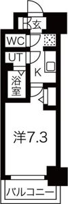 ファステート難波グランプリの間取り画像