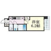 プレサンス難波デヴァンテの間取り画像