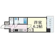 プレサンス難波デヴァンテの間取り画像