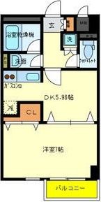 メゾン・ド・成屋大阪の間取り画像
