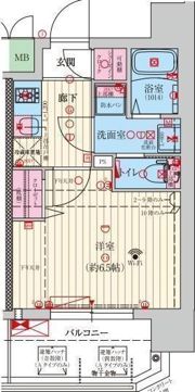 ファーストフィオーレ大正リエートの間取り画像