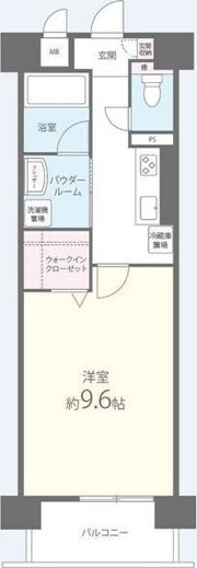 京橋イーストガーデンの間取り画像