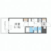 プレサンス難波セレクトの間取り画像