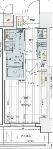 エステムコート難波IVアトリの間取り画像