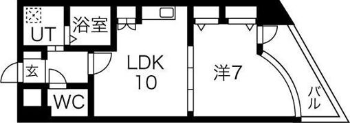 S-RESIDENCE学園坂の間取り画像