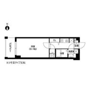 ベルフェリーク天満橋の間取り画像