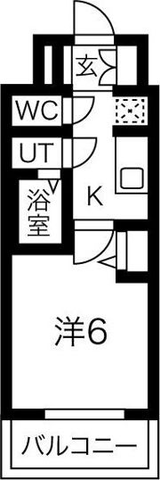 ファステート難波ヴィラントの間取り画像