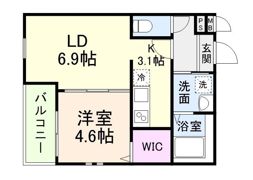 フジパレス今川I番館の間取り画像