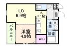 フジパレス今川I番館の間取り画像