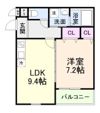 フジパレス今川I番館の間取り画像